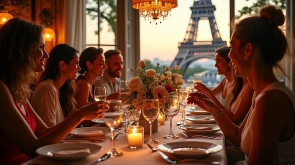 Restaurants pour fêter anniversaire à Paris : expériences mémorables à partager